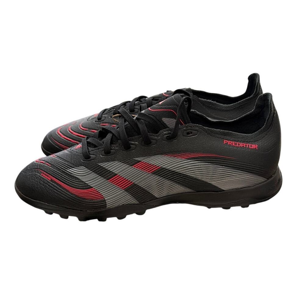 Adidas Predator League Turf Shoes Size M10 W11 New Core Black ID3768 Soccer